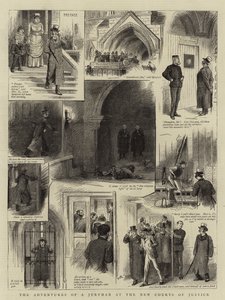 Las aventuras de un jurado en los nuevos tribunales de justicia de English School